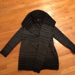 Vince Sophie Striped Cardigan